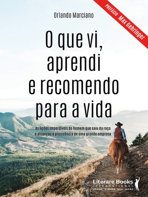 cover image of O que vi, aprendi e recomendo para a vida